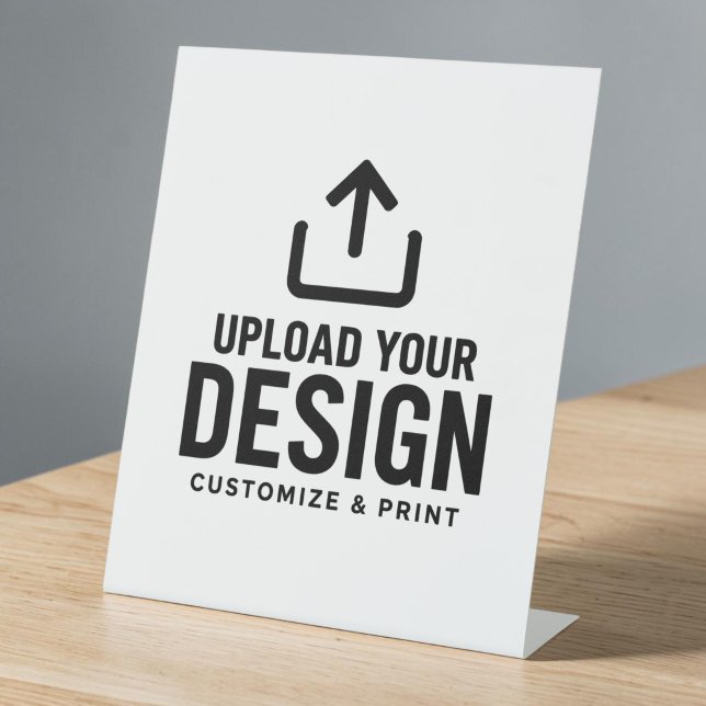 Customizable 10x12" Blank Template Display Sign  (Creator Uploaded)