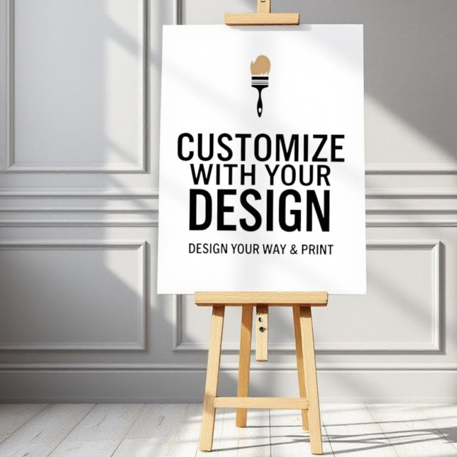 Customizable 11x14" Blank Event Display Sign (Creator Uploaded)