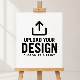Customizable 11x14" Blank Event Template Sign