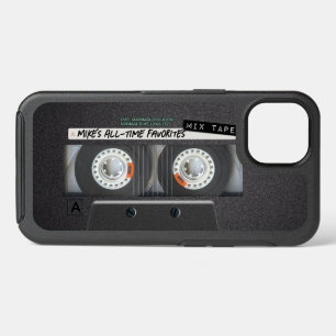 Customizable 1970's 1980's Retro Cassette Mix Tape iPhone 13 Case