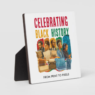 Customizable 2027 Celebrating Black History Month Plaque