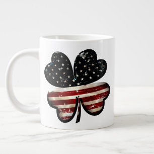 Customizable 20oz Irish American Giant Coffee Mug