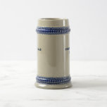 Customizable 22 Oz. &quot;lodge&quot; German Beer Stein at Zazzle