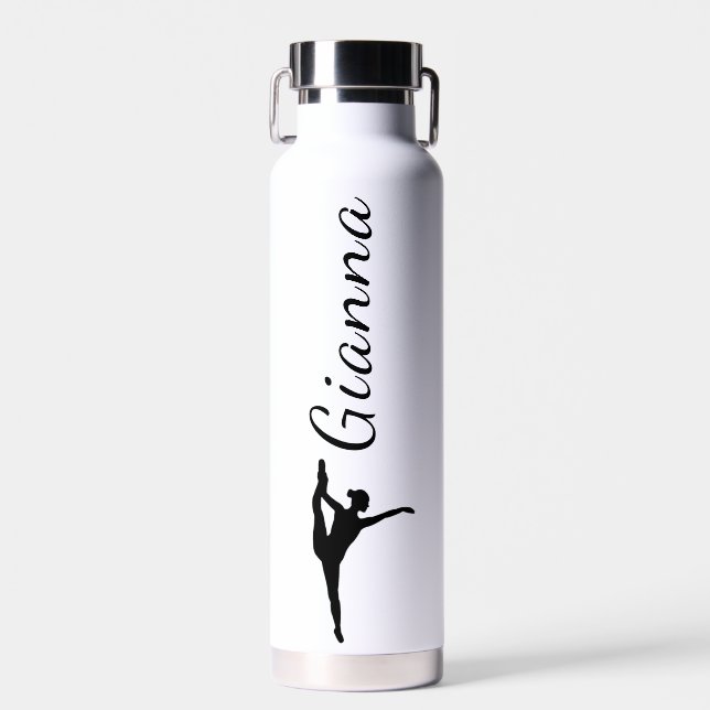 Customizable 22 oz Stainless Steel Dancer Water Bottle (Front)
