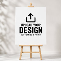 Customizable 22x28" Blank Template Event Sign