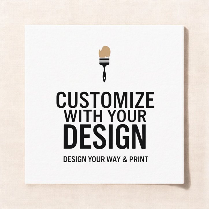 Customizable 2 5x2 5 Blank Company Small Square Business Card