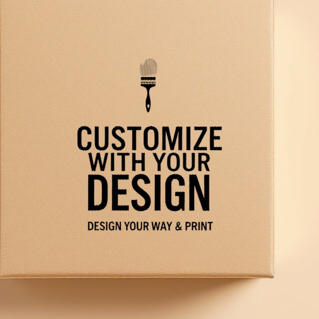 Customizable 2.5x2.5" Blank Promotional Product Rubber Stamp (Creator Uploaded)