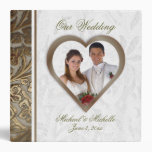 Customizable 2 Inch Photo Wedding Album 3 Ring Binder at Zazzle