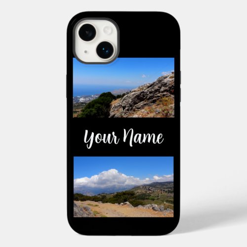 Customizable 2 Photo Mountain View  Case_Mate iPhone 14 Plus Case