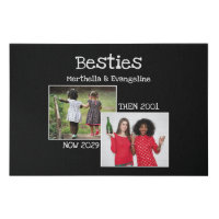 Customizable 2 Photo Past and Present Keepsake