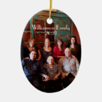 Customizable 2-sided Christmas Ornament