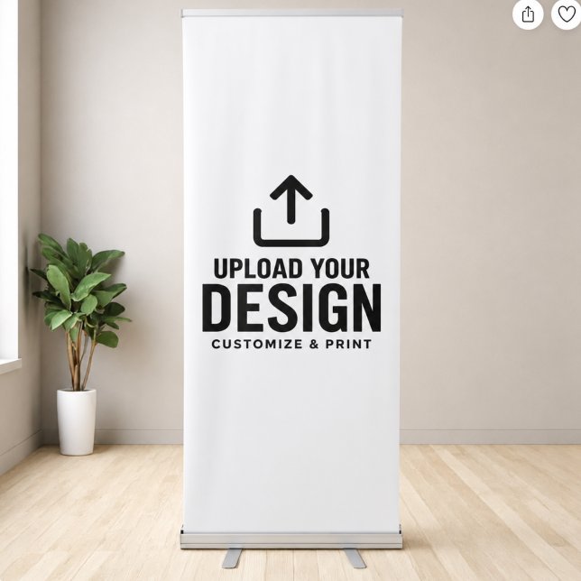 Customizable 33x79.5" Blank Business Display Sign  (Creator Uploaded)