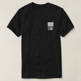 Customizable 3.5" Floppy Disk T-Shirt