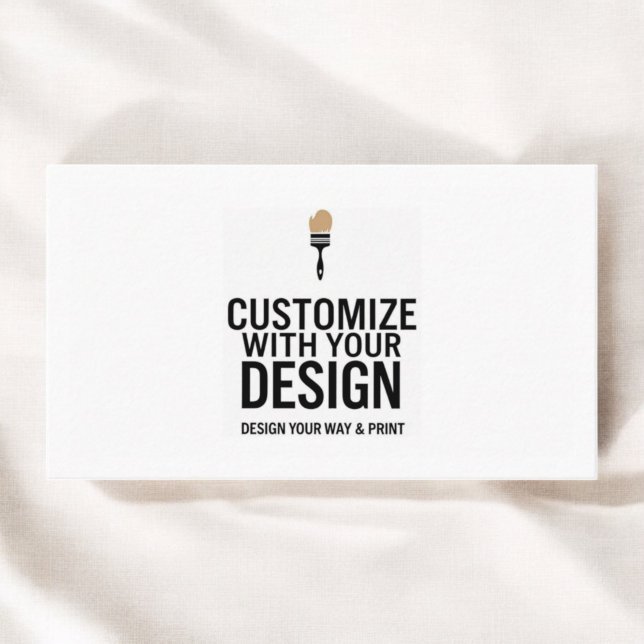 Customizable 3.5x2" Blank Company Small Business Card (Creator Uploaded)