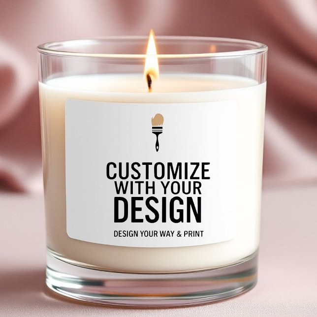 Customizable 3x3" Blank Promotional Product Label (Creator Uploaded)