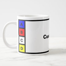 Customizable 4 letter word Mug