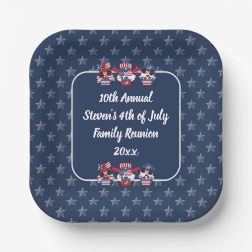 Customizable 4th of July Celebration Design