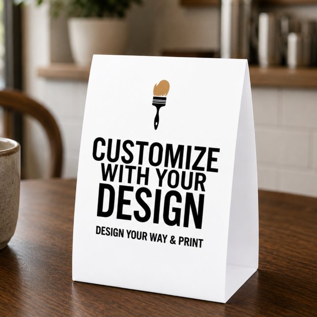 Customizable 4x6" Blank Event Display Sign  (Creator Uploaded)