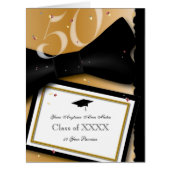 Customizable 50 Year Class Reunion Invitation (Front)