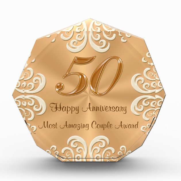 50th Anniversary Gifts For Parents, Golden Anniversary Gift, Now And Then  Picture Frame Art