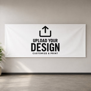 Customizable 6x2.5' Blank Business Banner