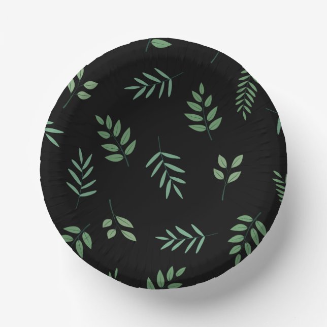 Customizable 7-Inch Paper Bowl for Events (Front)