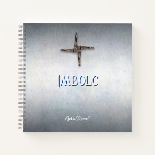 Customizable 85 x 85 Imbolc Candlemas Notebook