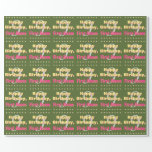 [ Thumbnail: Customizable 9th Birthday Wrapping Paper ]