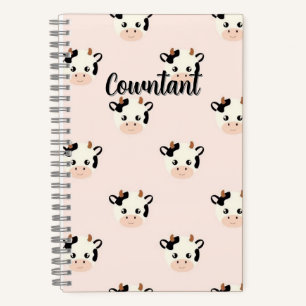 Customizable A-Cowntant Notebook