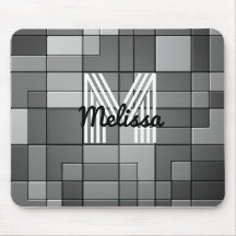 Customizable Abstract Background MousePad