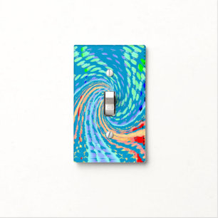 Customizable Abstract Light Switch Cover