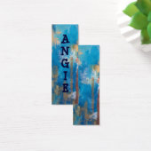 Customizable Abstract Name Tag Bookmark (Desk)