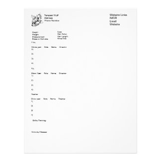 Resume Letterhead resume examples examples thesis statements essays 13 how to write a thesis statement example Customizable Acting Resume Template Letterhead Resume Letterhead resume letterhead templates Customizable Acting Resume Template Letterhead
