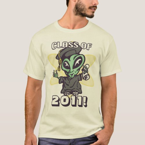Customizable Alien Grad by Mudge Studios T_Shirt