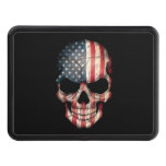 Customizable American Flag Skull Tow Hitch Cover at Zazzle
