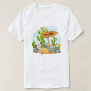 Customizable American Southwest desert scene T-Shirt
