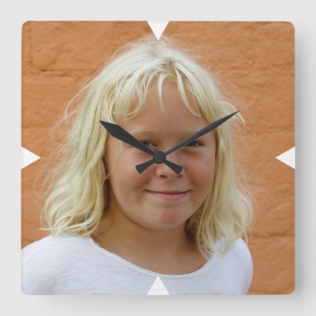 Customizable Analog Wall Clock (Front)