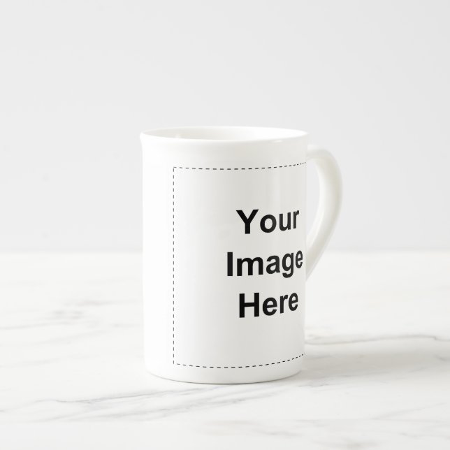 Customizable and personalizable - Design your own Bone China Mug (Front Right)