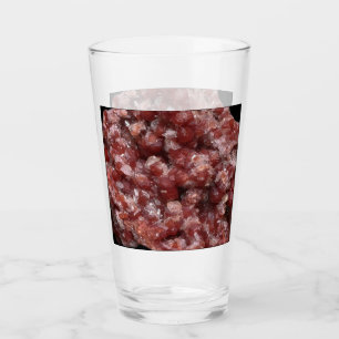 Customizable Andradite Garnet and Calcite Crystal Glass