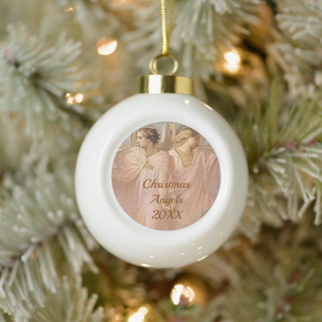 Customizable Angel Framed Ornament (Tree)