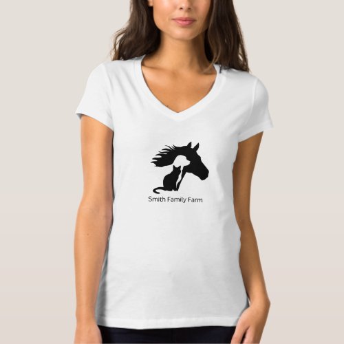 Customizable Animal Lover Gift for Vet T_Shirt