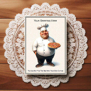 Customizable Any Occasion Cooking / Chef Postcard