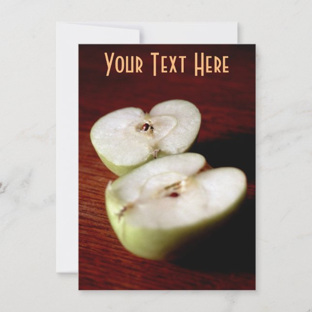 Customizable apple card (Front)