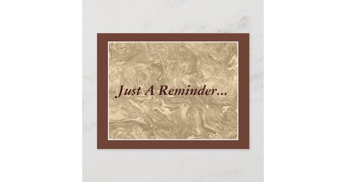 Customizable Appointment Reminder Postcard Zazzle