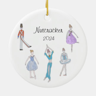 Customizable Arabian/Snow/Flower/Soldier/Marzi  Ceramic Ornament