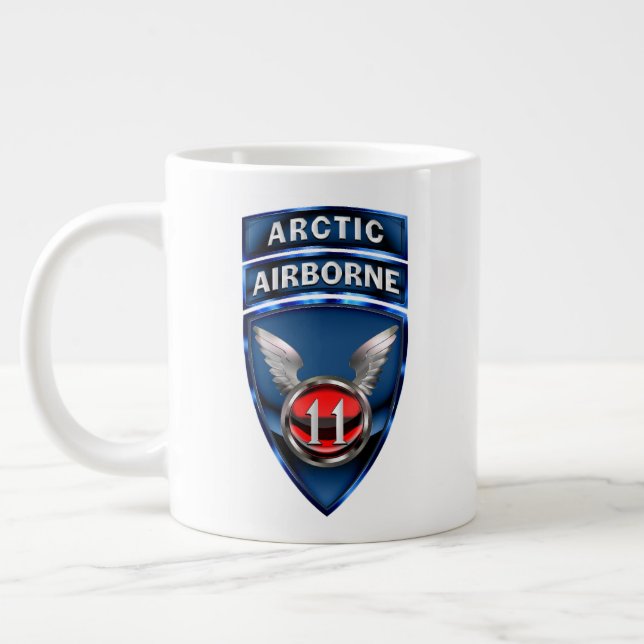Customizable Arctic Airborne 20oz Giant Coffee Mug (Left)