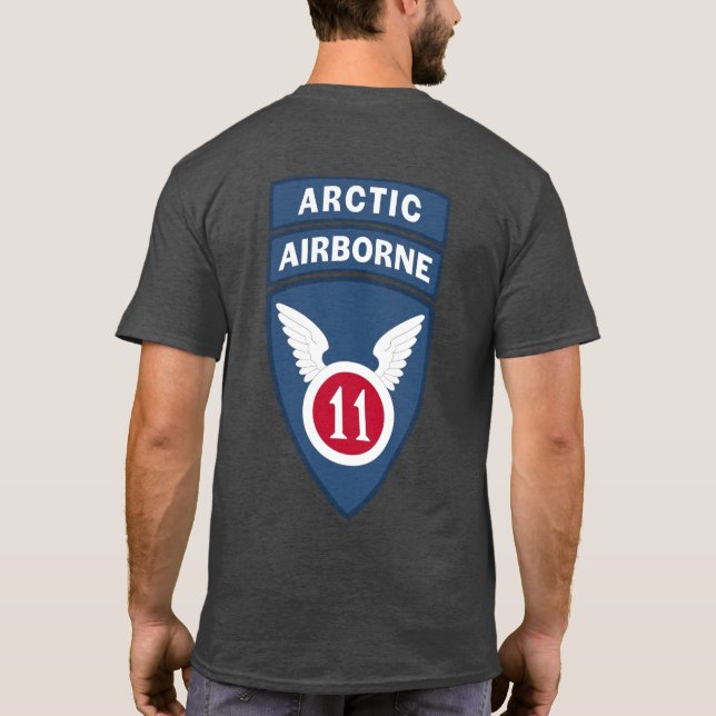 Customizable Arctic Airborne T-Shirt (Back)