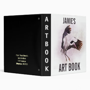 Customizable Art Book, Avery Binder