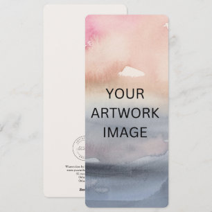Customizable Artist Bookmark Template