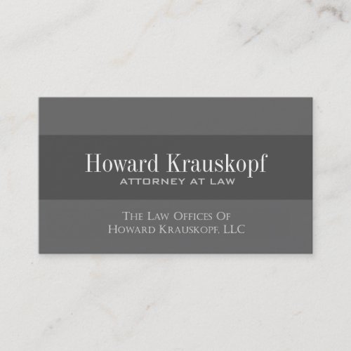 Custom Order - Attorney Business Cards